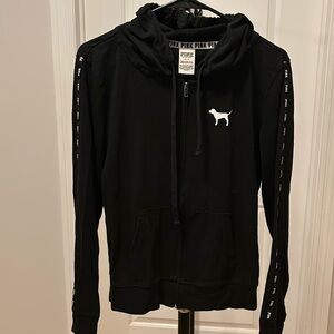 Victoria secrets PINK black zip up